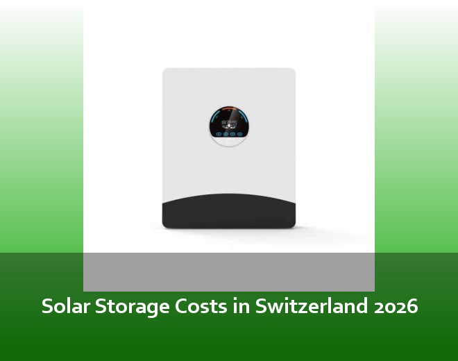 Solar Storage Costs in Switzerland 2026